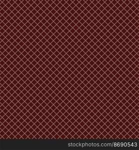 Chocolate waffle background. Vector seamless pattern.