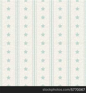 Christmas and Holidays seamless pattern with stars.