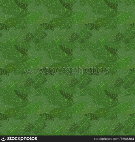 Christmas and New Year background of holly leaves. Seamless pattern. Vector Illustration. EPS10. Christmas and New Year background of holly leaves. Seamless pattern. Vector Illustration