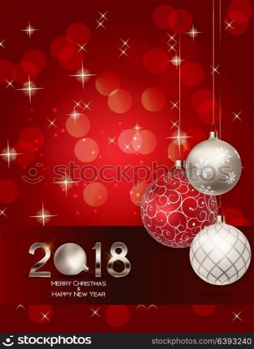 Christmas and New Year Gift Voucher, Discount Coupon Template Vector Illustration EPS10. Christmas and New Year Gift Voucher, Discount Coupon Template Vector Illustration