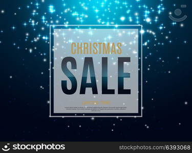 Christmas and New Year Sale Background, Discount Coupon Template. Vector Illustration eps10. Christmas and New Year Sale Background, Discount Coupon Template. Vector Illustration