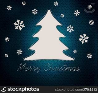 Christmas background, vector illustration