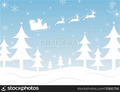 Christmas background white and clean design gift from santa snowflake shine light. vector illustration