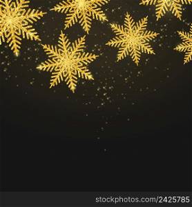 Christmas background with snowflakes. Christmas design element for greeting cards, posters, leaflets and brochures.