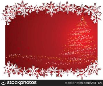 christmas background with text area