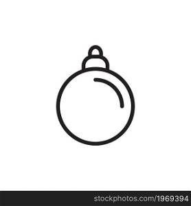 christmas ball icon vector design templates