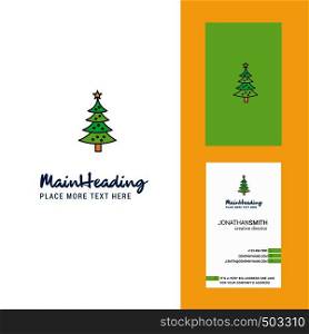 Christmas calendar Creative Logo and business card. vertical Design Vector