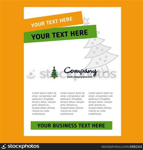 Christmas calendar Title Page Design for Company profile ,annual report, presentations, leaflet, Brochure Vector Background