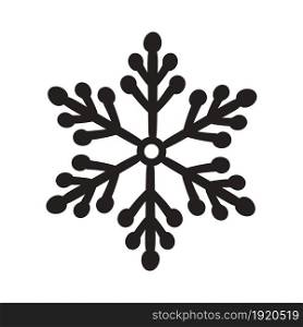 Christmas calligraphic snowflake. hand drawn vector icon in trendy flat style isolated on white background. Xmas snow icon illustration.. Christmas calligraphic snowflake. hand drawn vector icon in trendy flat style isolated on white background. Xmas snow icon illustration