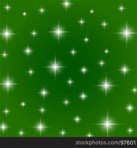 christmas card background. Christmas greeting card on a green background
