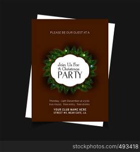 Christmas card design with elegant design and creative background vector. Vector EPS10 Abstract Template background