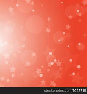 Christmas colorful abstract background with circles and stars of different sizes. Simple flat vector illustration. Christmas colorful abstract background with circles and stars of different sizes. Simple flat vector illustration.