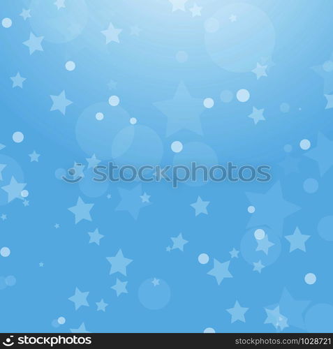 Christmas colorful abstract background with circles and stars of different sizes. Simple flat vector illustration. Christmas colorful abstract background with circles and stars of different sizes. Simple flat vector illustration.