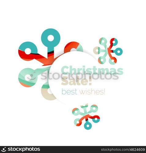 Christmas colorful geometric abstract background. Christmas colorful geometric abstract background. Vector