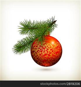Christmas decorations, vector