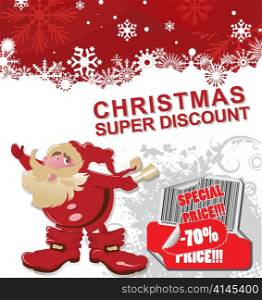 christmas discount banner