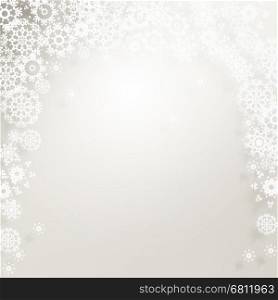 Christmas elegant background with snowflakes. And also includes EPS 10 vector. Elegant background with snowflakes. EPS 10