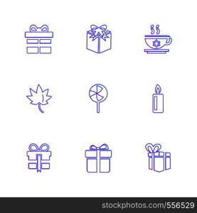 Christmas eve , snowflakes, tress , christmas , candies , new year , celebration , giftboxes , gift , snowfall , winters , time , dress , icon, vector, design, flat, collection, style, creative, icons