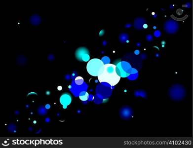Christmas fairy lights blured out make an ideal background image