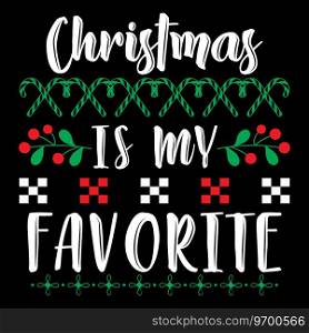 Christmas graphic t-shirt design image Royalty Free Vector