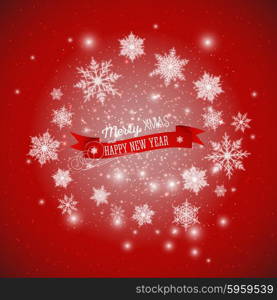 Christmas greeting card. Merry Xmas and happy New Year vector background. Christmas greeting card. Merry Xmas and happy New Year vector background.