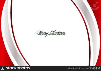 christmas greeting card vector illustration