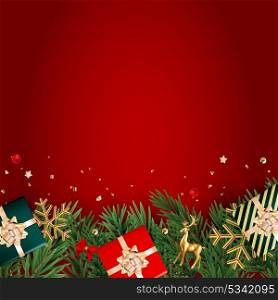 Christmas Holiday Party Background. Happy New Year and Merry Christmas Poster Template. Vector Illustration EPS10. Christmas Holiday Party Background. Happy New Year and Merry Christmas Poster Template. Vector Illustration