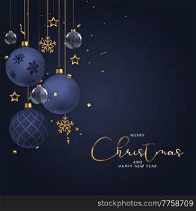 Christmas Holiday Party Background. Happy New Year and Merry Christmas Poster Template. Vector Illustration EPS10. Christmas Holiday Party Background. Happy New Year and Merry Christmas Poster Template. Vector Illustration