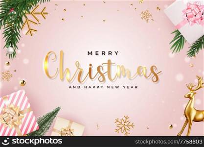 Christmas Holiday Party Sale Background. Happy New Year and Merry Christmas Poster Template. Vector Illustration EPS10. Christmas Holiday Party Sale Background. Happy New Year and Merry Christmas Poster Template. Vector Illustration