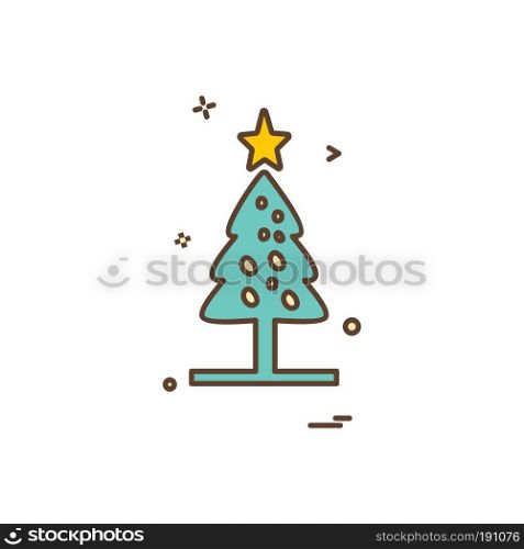 Christmas icon design vector