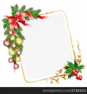 Christmas letter decoration
