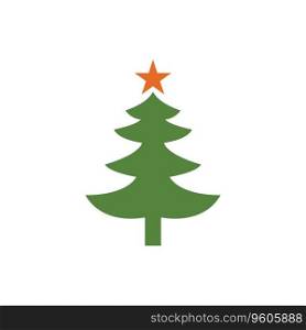 Christmas logo icon vector illustration template design