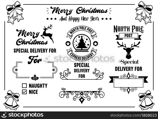 Christmas quote illustration Vector for banner, poster, flyer