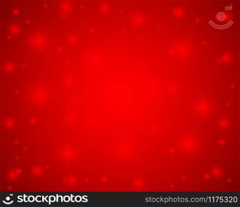 Christmas red shiny background with snowflakes and lens flare.. Christmas red shiny background with snowflakes and stars