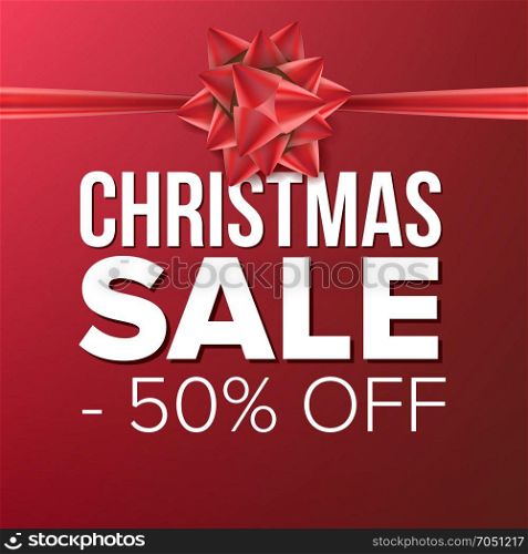 Christmas Sale Banner Vector. Vector. Crazy Discounts Poster. Business Advertising Illustration. Winter Design For Web, Flyer, Holidays Xmas Card. Christmas Sale Banner Vector. Big Super Sale. Cartoon Business Brochure Illustration. Winter Design For Holidays Xmas Banner, Brochure, Poster, Discount Offer