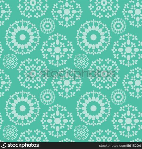Christmas seamless background with snowflakes