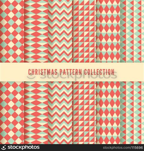 christmas seamless pattern background. christmas seamless pattern background wallpaper vector art illustration