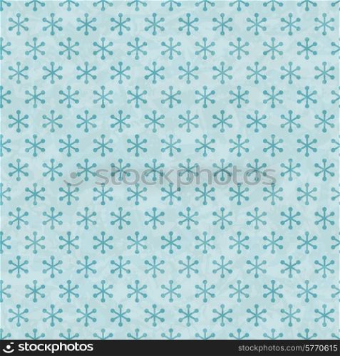 Christmas seamless pattern snowflake background. Retro texture.. Christmas seamless pattern snowflake background. Retro texture