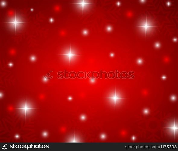 Christmas silver shiny background with snowflakes and lens flare.. Christmas silver shiny background with snowflakes and stars