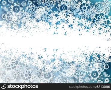 Christmas snowflakes background. EPS 10 vector. Christmas snowflakes background. EPS 10