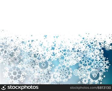 Christmas snowflakes background. EPS 10 vector. Christmas snowflakes background. EPS 10