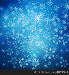 Christmas snowflakes background. Vector illustration. Abstract Christmas snowflakes background. EPS10