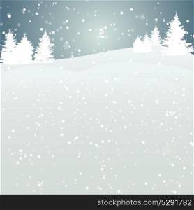 Christmas Snowflakes on Background Vector Illustration. EPS10. Christmas Snowflakes Background Vector Illustration