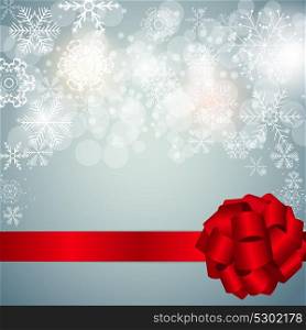 Christmas Snowflakes on Background Vector Illustration. EPS10. Christmas Snowflakes Background Vector Illustration.
