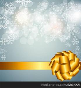 Christmas Snowflakes on Blue Background Vector Illustration. EPS10. Christmas Snowflakes Background Vector Illustration.