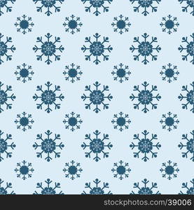 Christmas snowflakes seamless background.. Christmas snowflakes seamless background. New year pattern vector illustration.