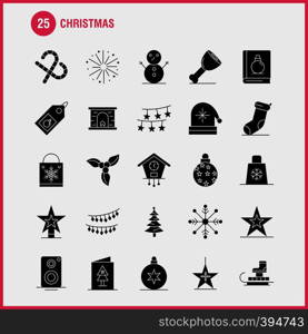 Christmas Solid Glyph Icon for Web, Print and Mobile UX/UI Kit. Such as: Carriage, Christmas, Claus, Santa, Candy, Christmas, Lollipop, Sweet, Pictogram Pack. - Vector