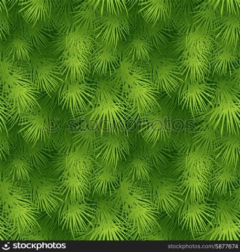 Christmas tree fir branch seamless background. Vector illustration. Christmas tree fir branch seamless background. Vector illustration EPS 10