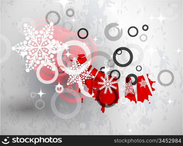 Christmas vector abstract background