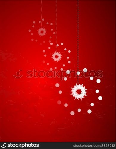 Christmas vector abstract background